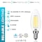 Luxrite B11 LED Bulbs 7W (100W Equivalent) 800LM 5000K Bright White Dimmable E12 Candelabra Base 24-Pack LR21638-24PK - alternate 5